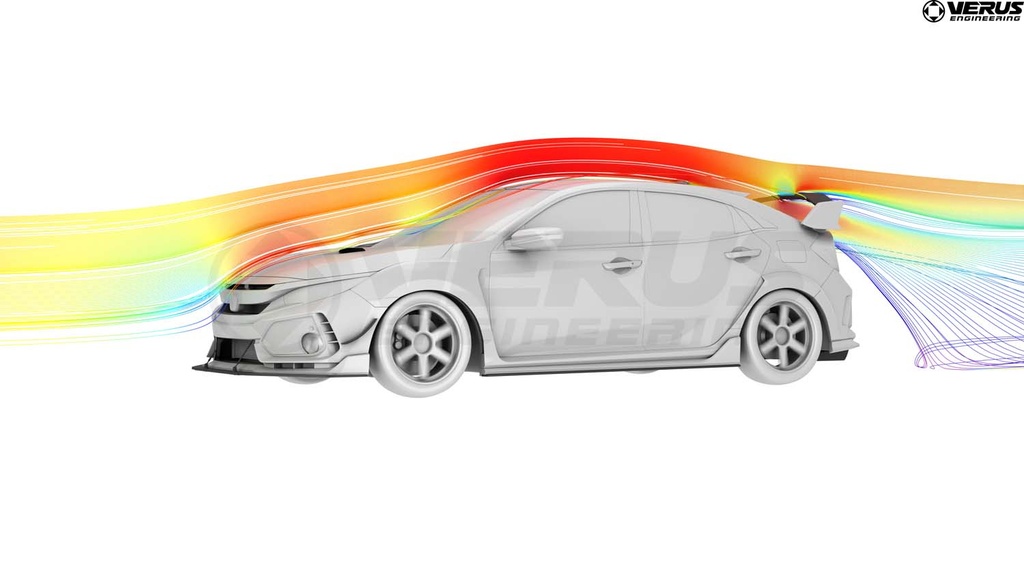 P10 Rear Wing - Fk8 Honda Civic Type R | Verus Engineering